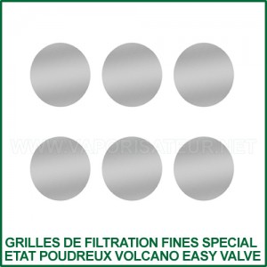Grilles x 6 Fines Volcano Easy Valve - maillage fin