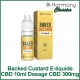 Backed Custard Harmony E-liquide CBD 300mg
