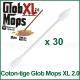 Coton-tige Glob Mops XL 2.0 pour le nettoyage vaporisateur pack de 30