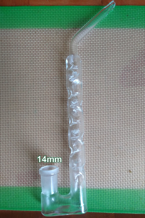 Pièce en verre JHook pour vaporisateurs avec picots refroidisseurs et retardants de vapeur pour TinyMight, Mighty, Arizer etc.