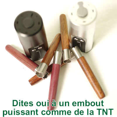 Arizer Solo et son tuyau d'inhalation en bois Ed's TNT