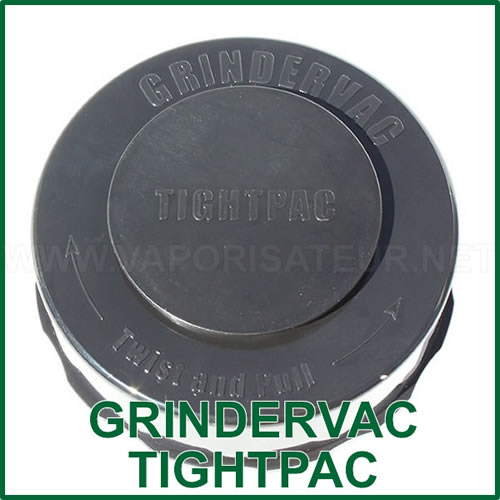 Nouvelle boite-grinder 2 en 1 GrinderVac TightPac du fabricant américain TightPac