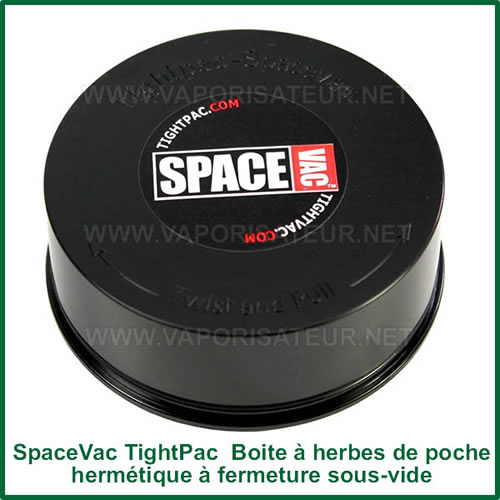 SpaceVac nouvelle boite à herbes de poche étanche du fabricant TightPac