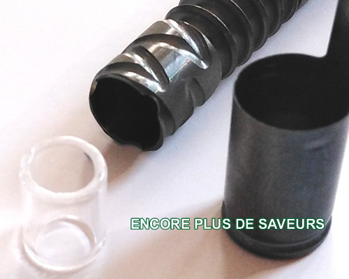 Glass Ring réducteur de chambre tip en verre pour vaporisateurs DynaVap VapCap, OmniVap, VonG