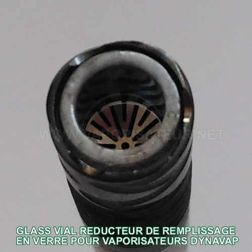 Réducteur de chambre pour vaporisateurs DynaVap - Glass Ring à installer dans le tip