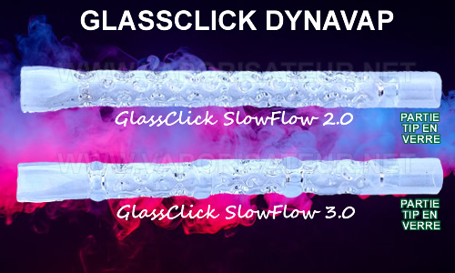 Vaporisateur DynaVap entièrement en verre All Glass GlassClick de Phyto High Tech