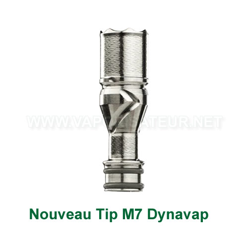 Nouveau design du tip M7 Dynavap - la chambre de vaporisation relookée