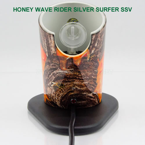 Honey Silver Surfer SSV Wave Rider vaporizer desktop Elev8 Colorado