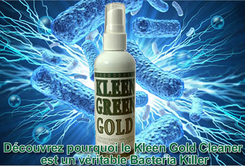Kleen Green Gold Kleaner Nettoyant vaporizer anti bactérien biodégradable