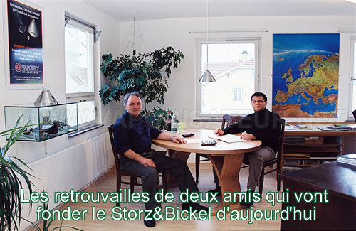 Les retrouvailles de deux vieux amis qui seront créateurs de la compagnie Storz et Bickel - Markus Storz et Jürgen Bickel