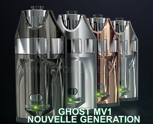Toutes les versions du vaporisateur Ghost MV1 - l'éventail de couleurs
