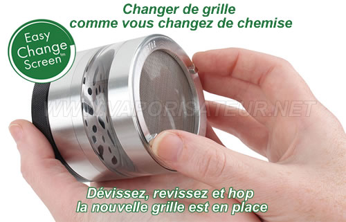 Grinder polinator avec la grille amovible - GR8TR ST KANNASTOR