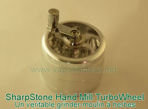 SharpStone TurboWheel grinder pollinisateur pour vaporizer