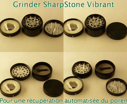Accessoire vaporisateur grinder sharpstone vibrant
