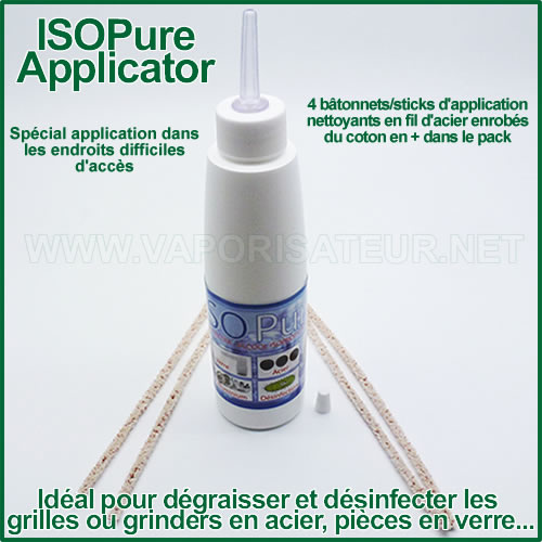 ISOPure Applicator 200ml - alcool isopropylique pour vaporisateur avec application faciles dans les endroits difficiles d'accès