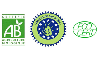 Les logos bio des plantes médicinales proposées sur le site vaporisateur.net