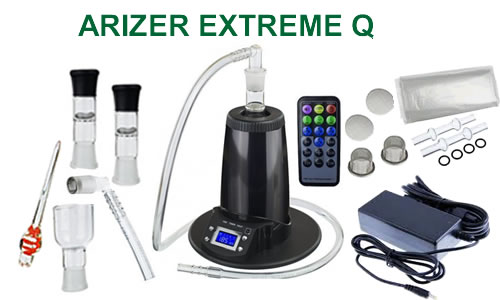 Tous les produits du pack Arizer Extreme Q de base