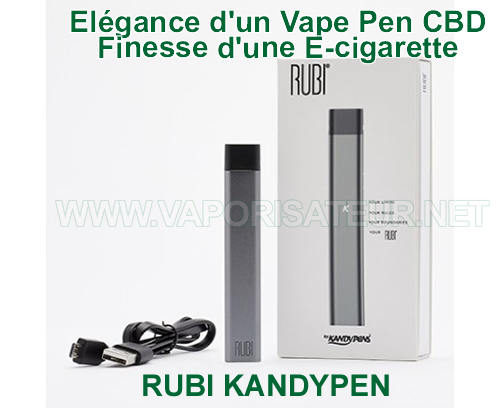 Rubi KandyPen vaporisateur pen - cigarette électronique CBD, vape pen Rubi