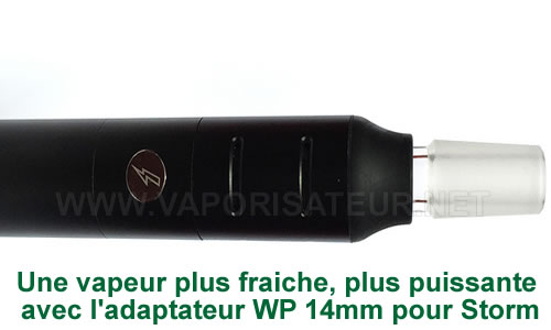 Adaptateur - connecteur water pipe 14mm pour vaporisateur pen Storm