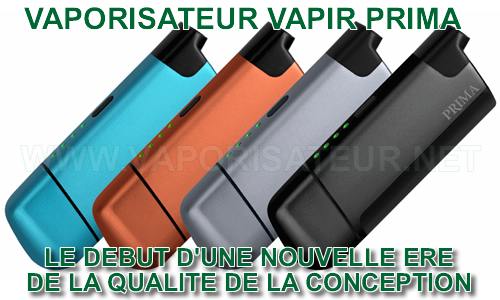 Vaporisateur portable Vapir Prima disponible en France